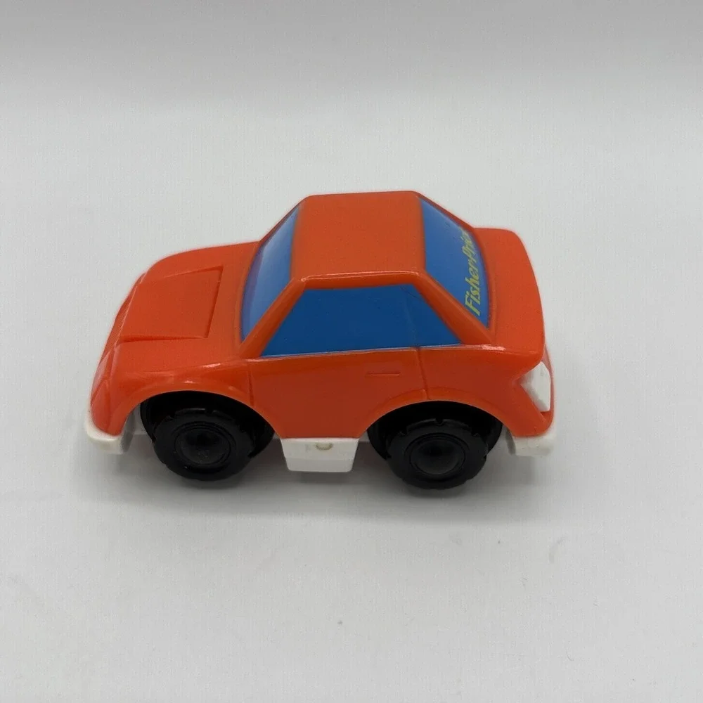 Vintage Fisher Price Flip Track Road & Rail‎ Cars Truck Replacement Lot of 2